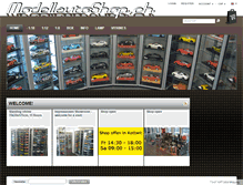 Tablet Screenshot of modellautoshop.ch